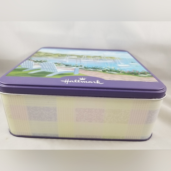 Hallmark Jigsaw Puzzle Lazy Afternoon Tin 1000 Pieces Adirondack Boats Yacht - Picture 6 of 10